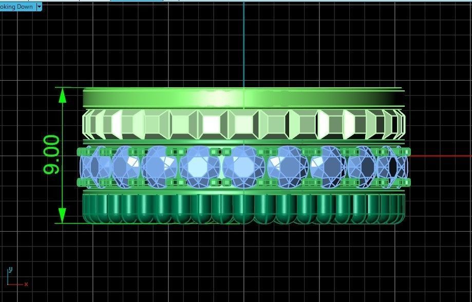  wedding ring Boucheron 513 3D print model_38