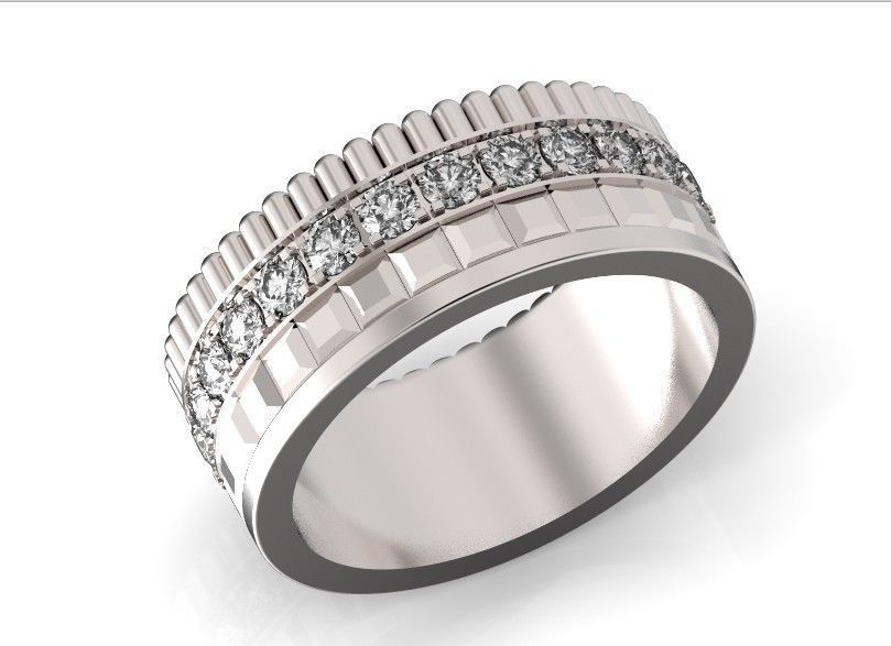  wedding ring Boucheron 513 3D print model_52