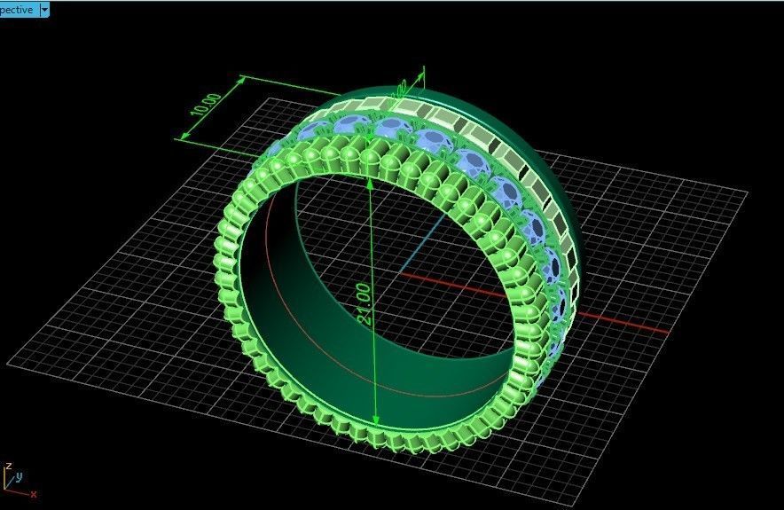  wedding ring Boucheron 513 3D print model_14