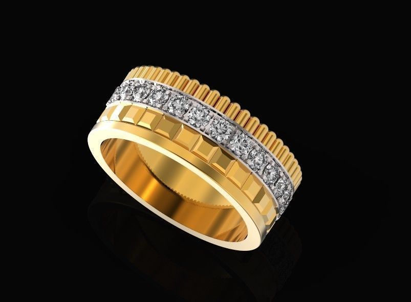  wedding ring Boucheron 513 3D print model_31