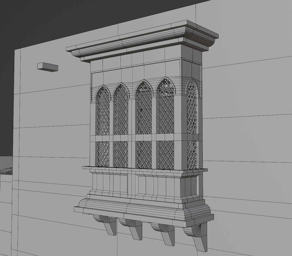 Ancient Desert House 2 3D model_8