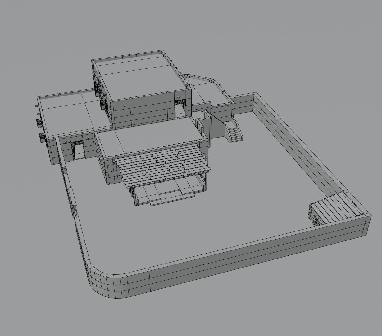 Ancient Desert House 2 3D model_12