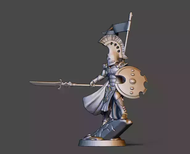 Elf in space - 35mm scale