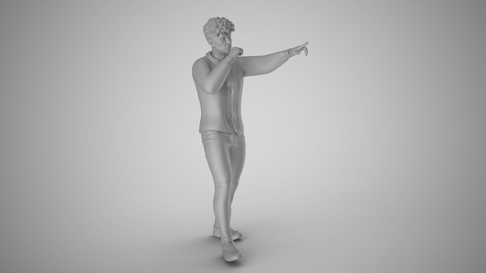 Cool Bum 3D print model_2