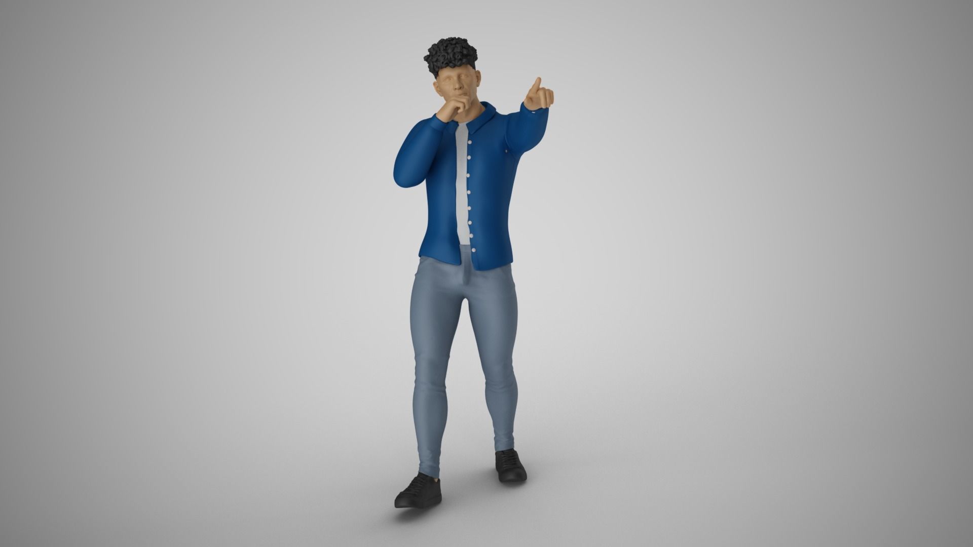 Cool Bum 3D print model_9