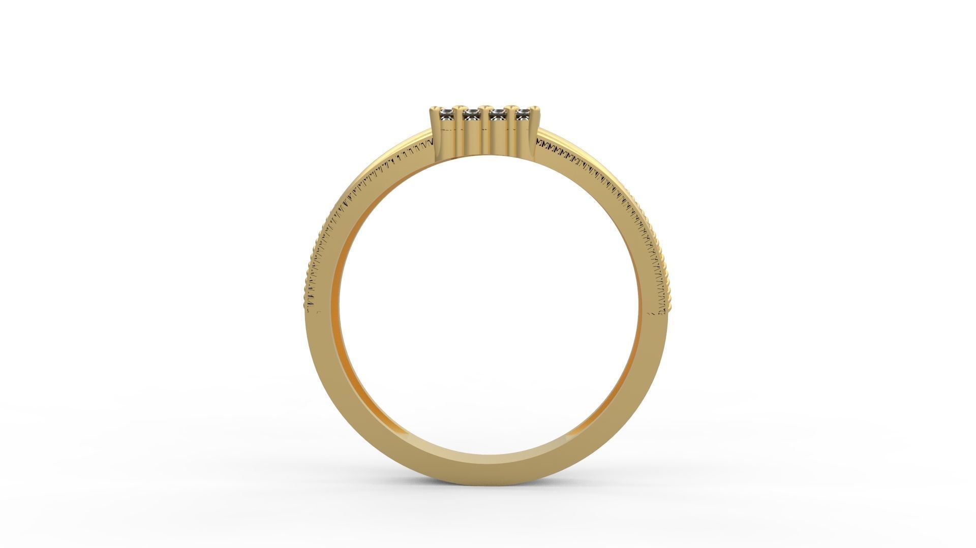 Men Ring 02 3D print model_1