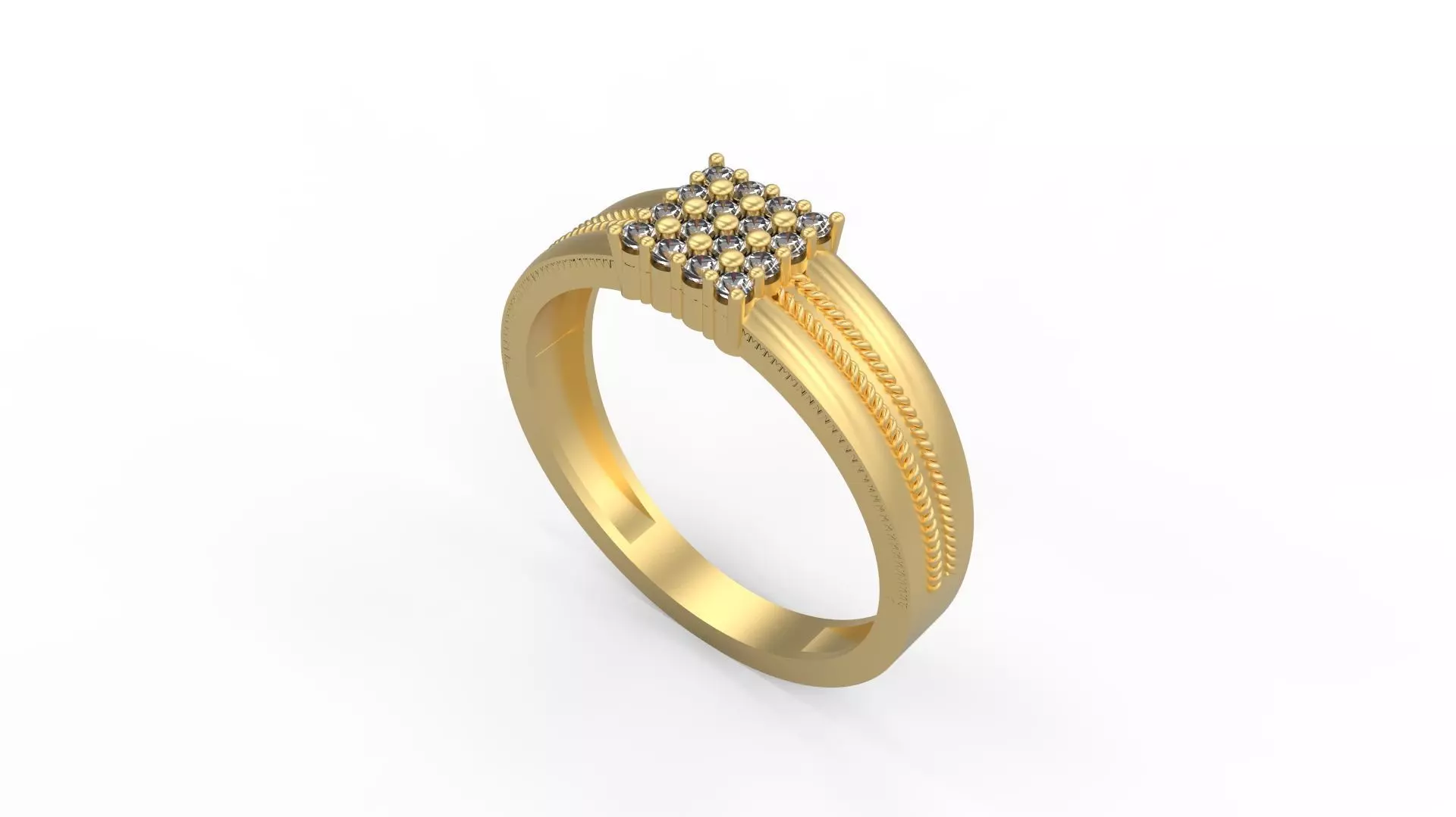 Men Ring 02 3D print model_0