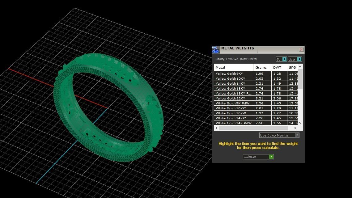 Men Ring 03 3D print model_6