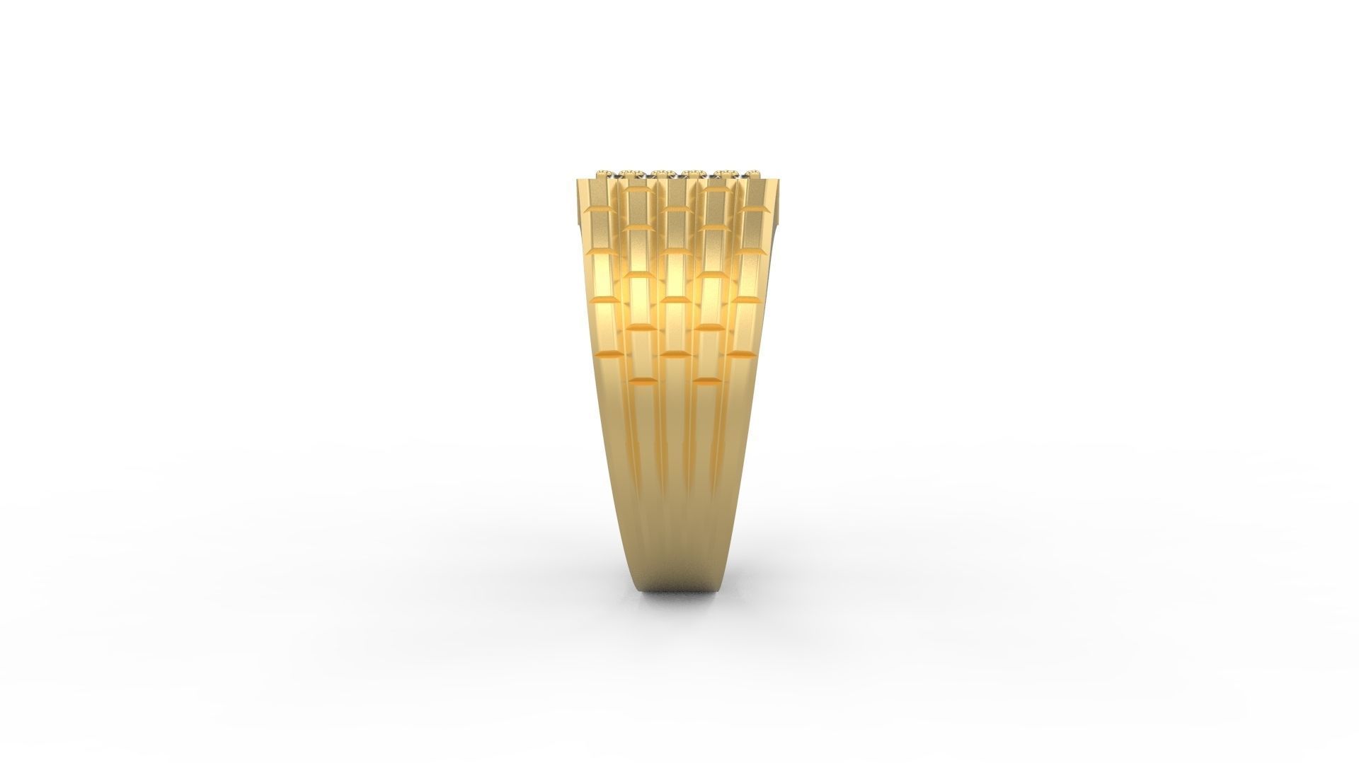 Men Ring 08 3D print model_3