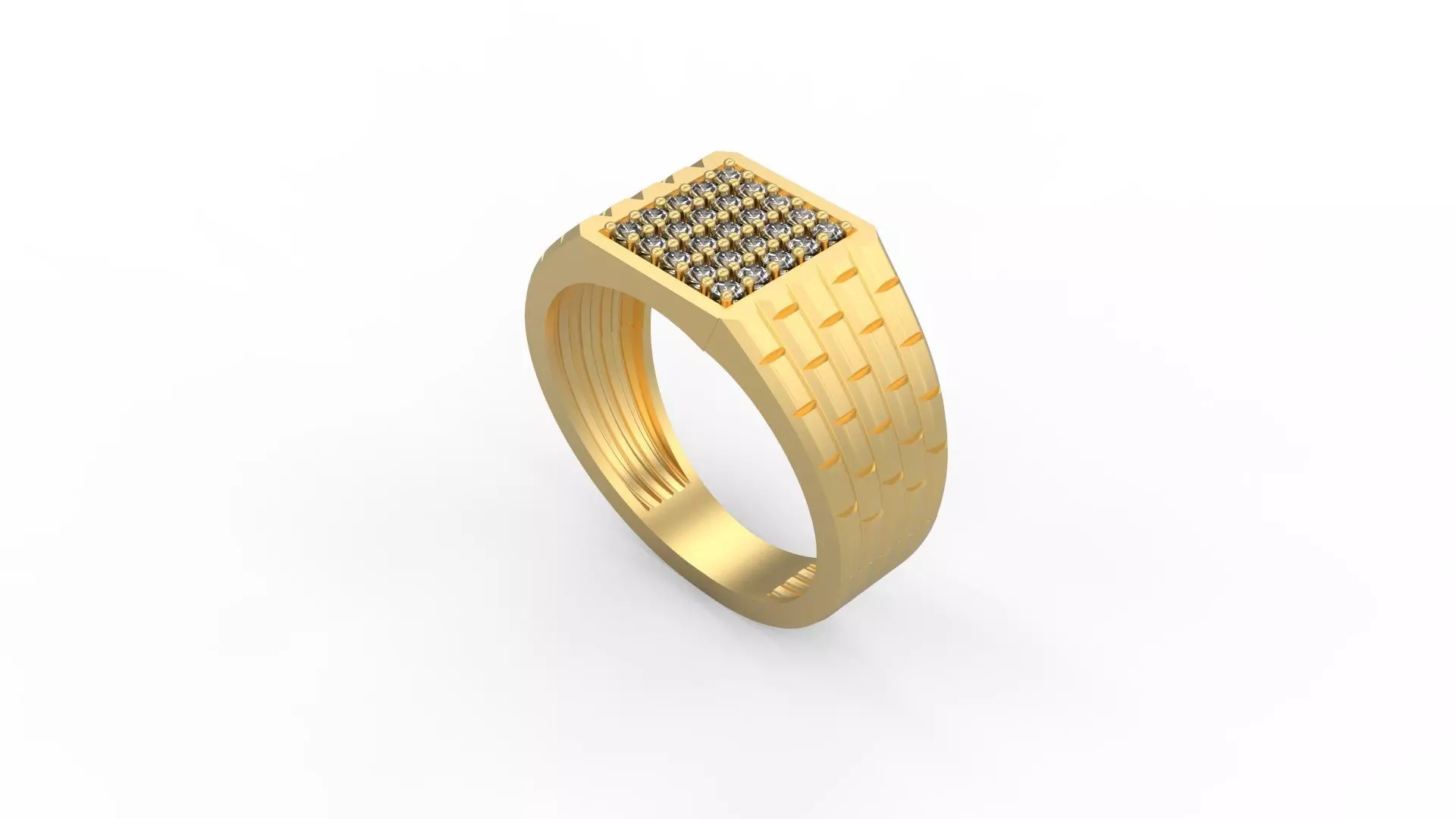 Men Ring 08 3D print model_0