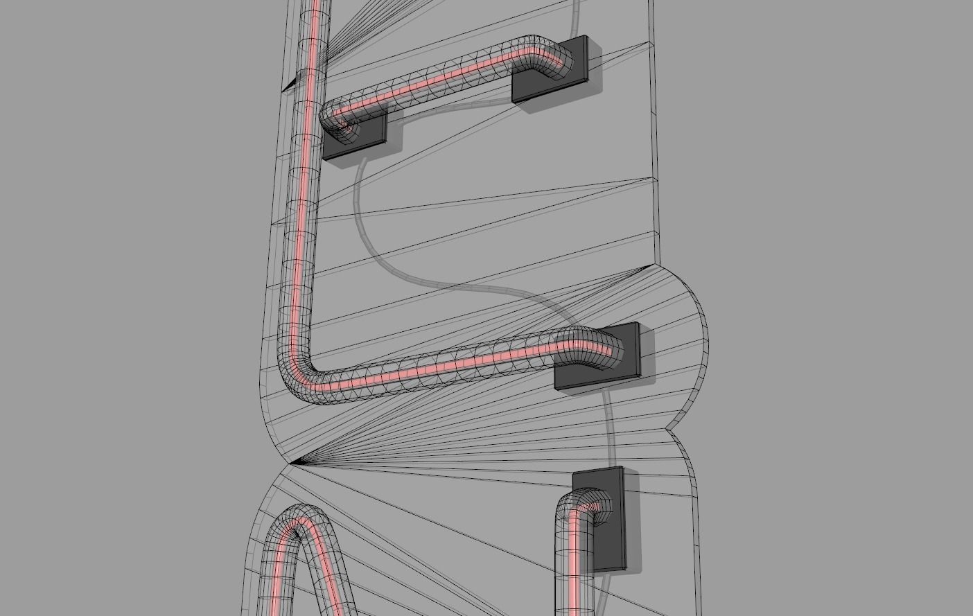 OPEN 3 - Neon Sign 3D model_8