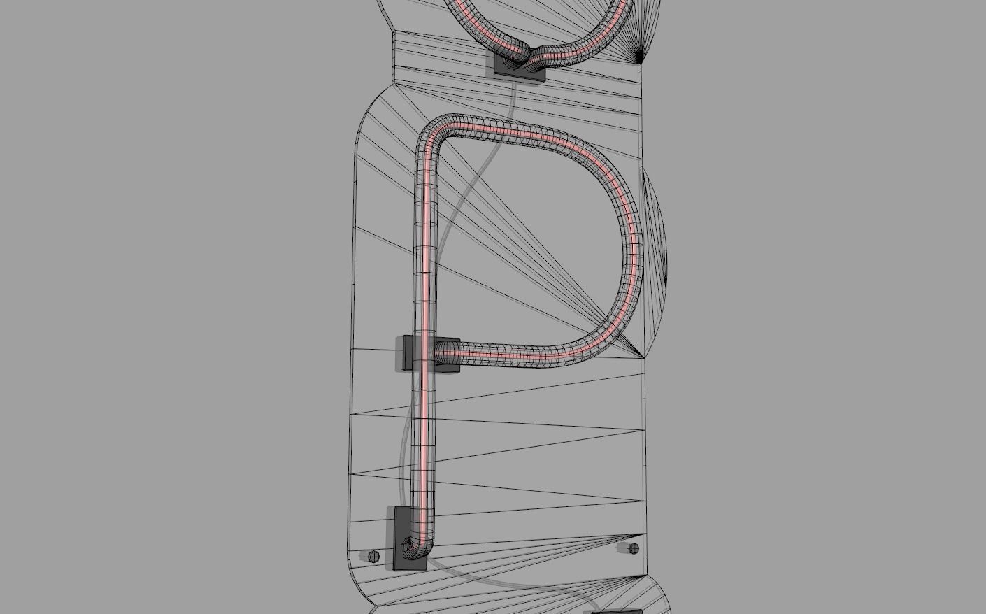 OPEN 3 - Neon Sign 3D model_7