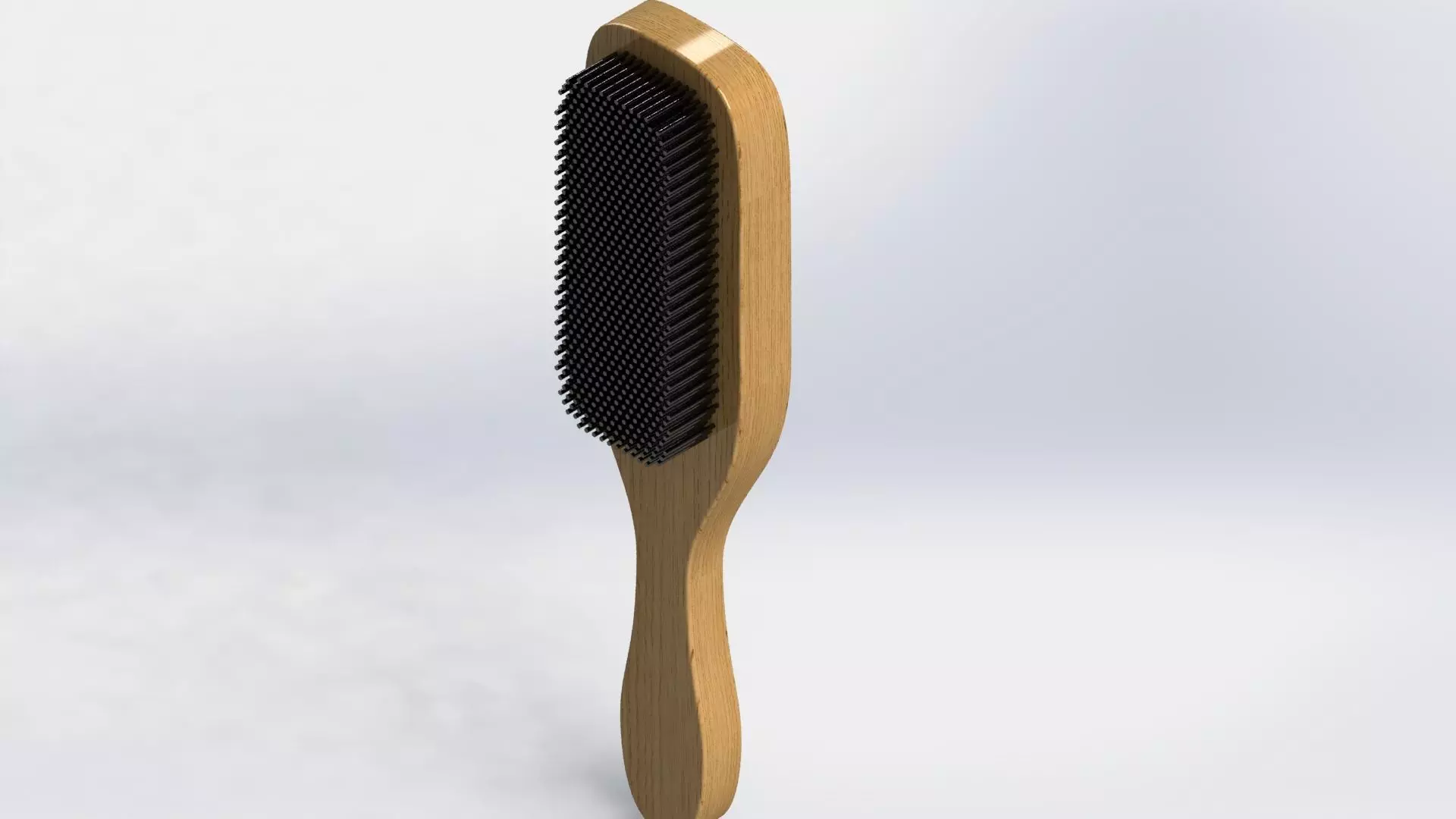Hair Brush Wave Free 3D model