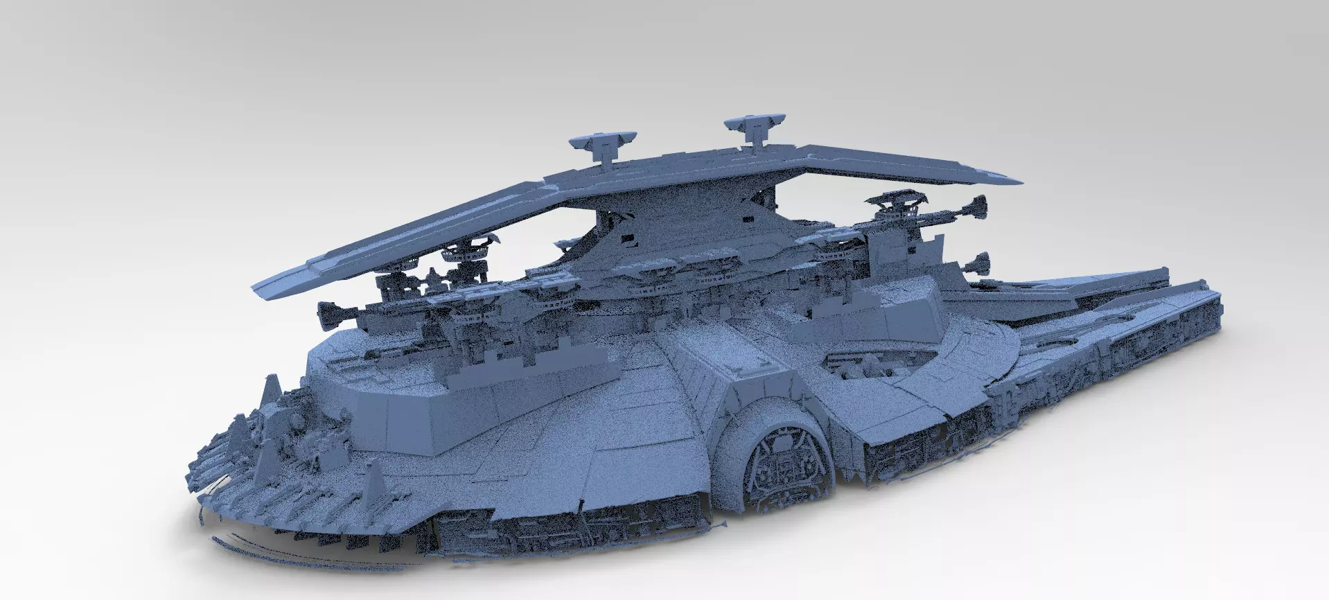 Jupiter alien ruins 2  3D model_0