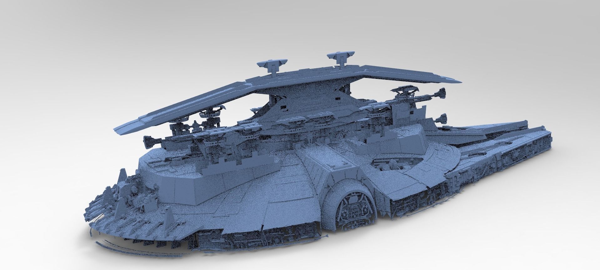 Jupiter alien ruins 2  3D model_1