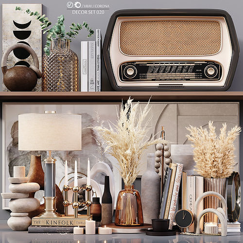 Decor Set 020 3D model