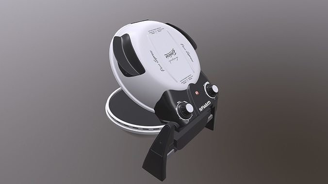 Pizza Maker Pan 3D model 2