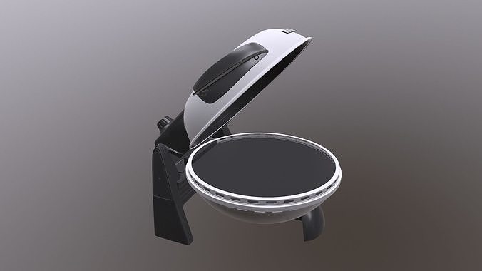 Pizza Maker Pan 3D model 4