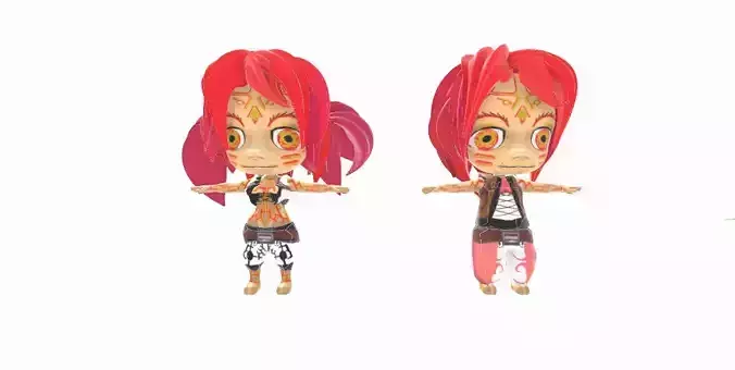 Demoniste  Character Male Female SD