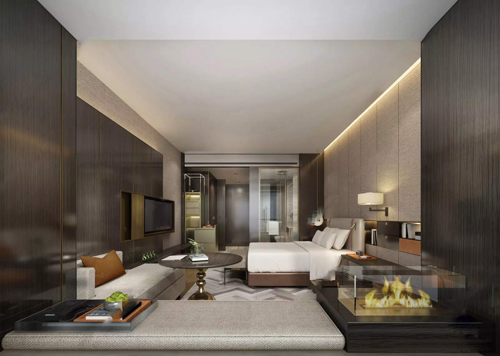 Free Hotel Room 3D SKP model Free 3D model_0