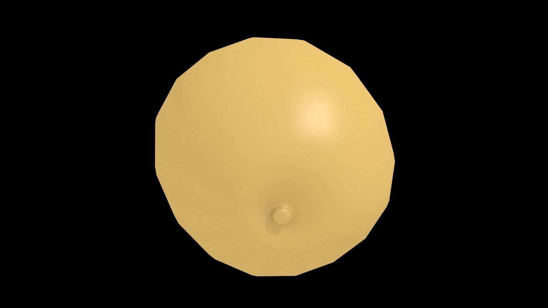 Mango papaya Low-poly 3D model_6