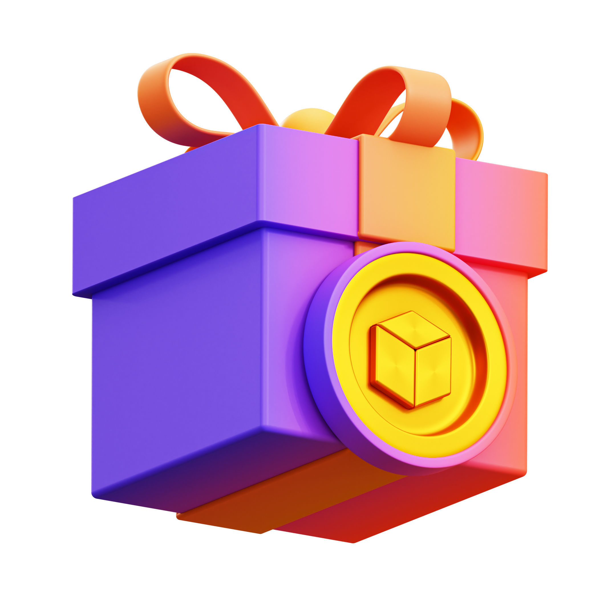 NFT Icon Pack 3D Model Low-poly 3D model_14