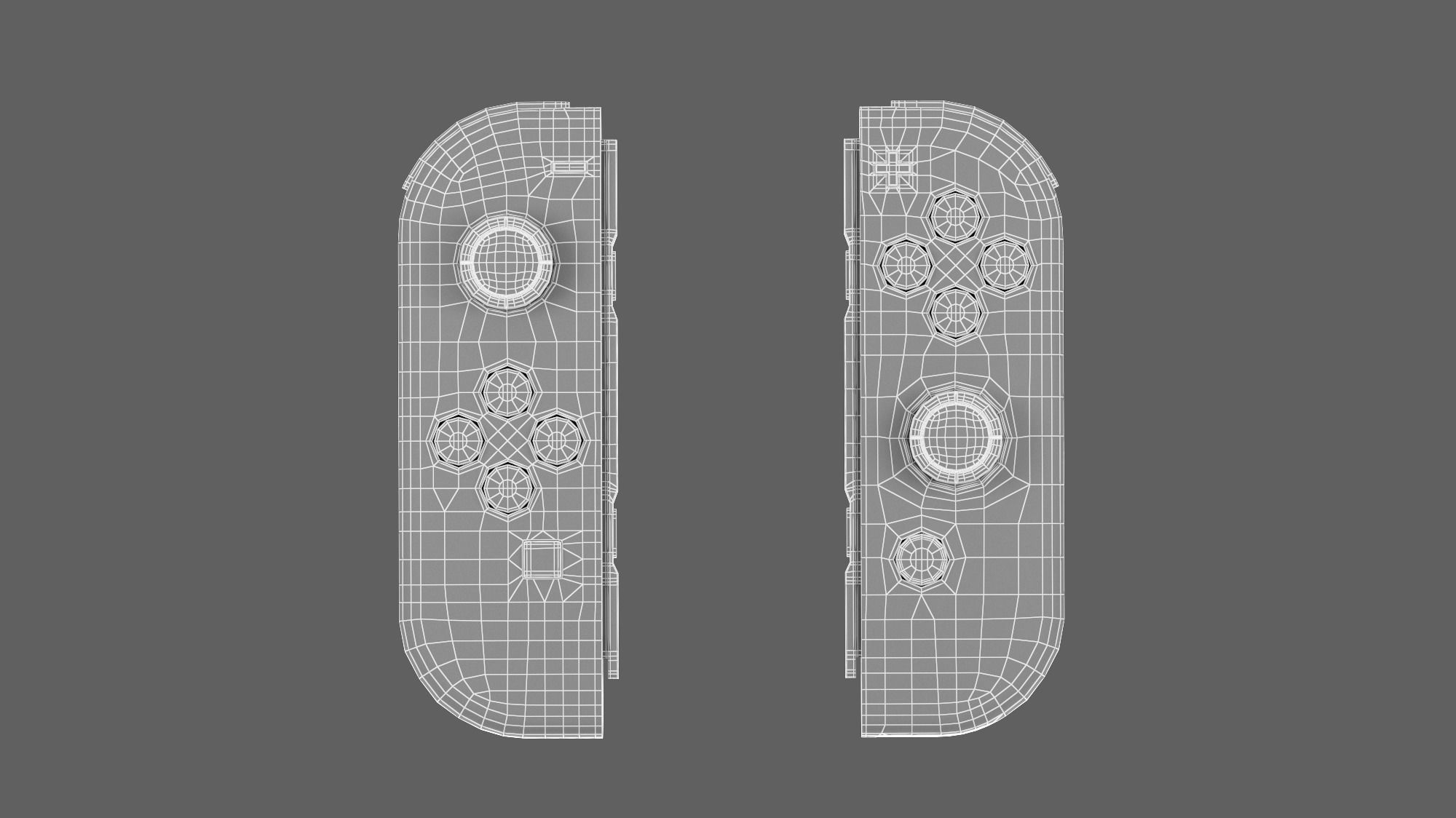 Nintendo Switch OLED Set 3D model_35