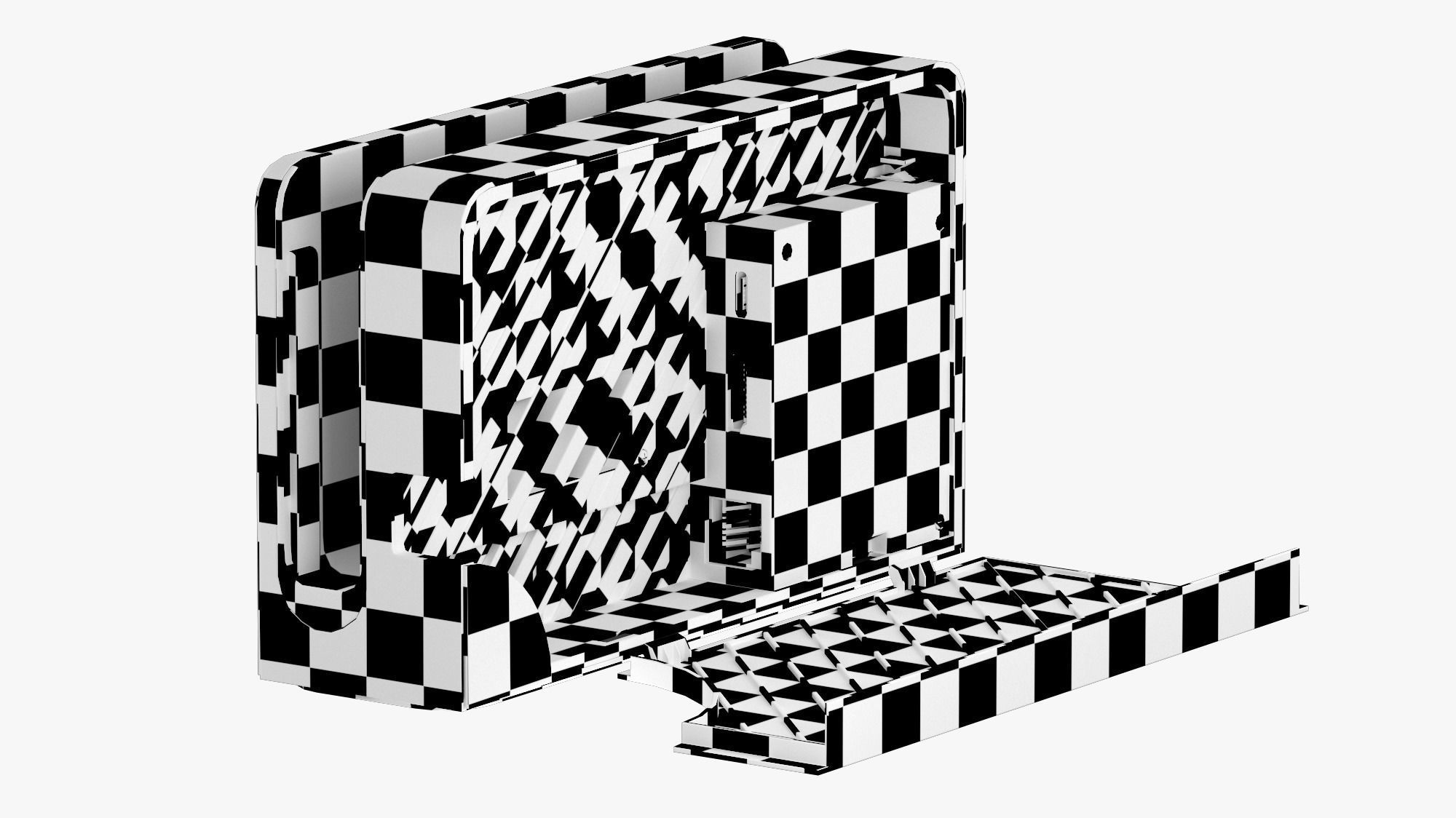 Nintendo Switch OLED Set 3D model_42