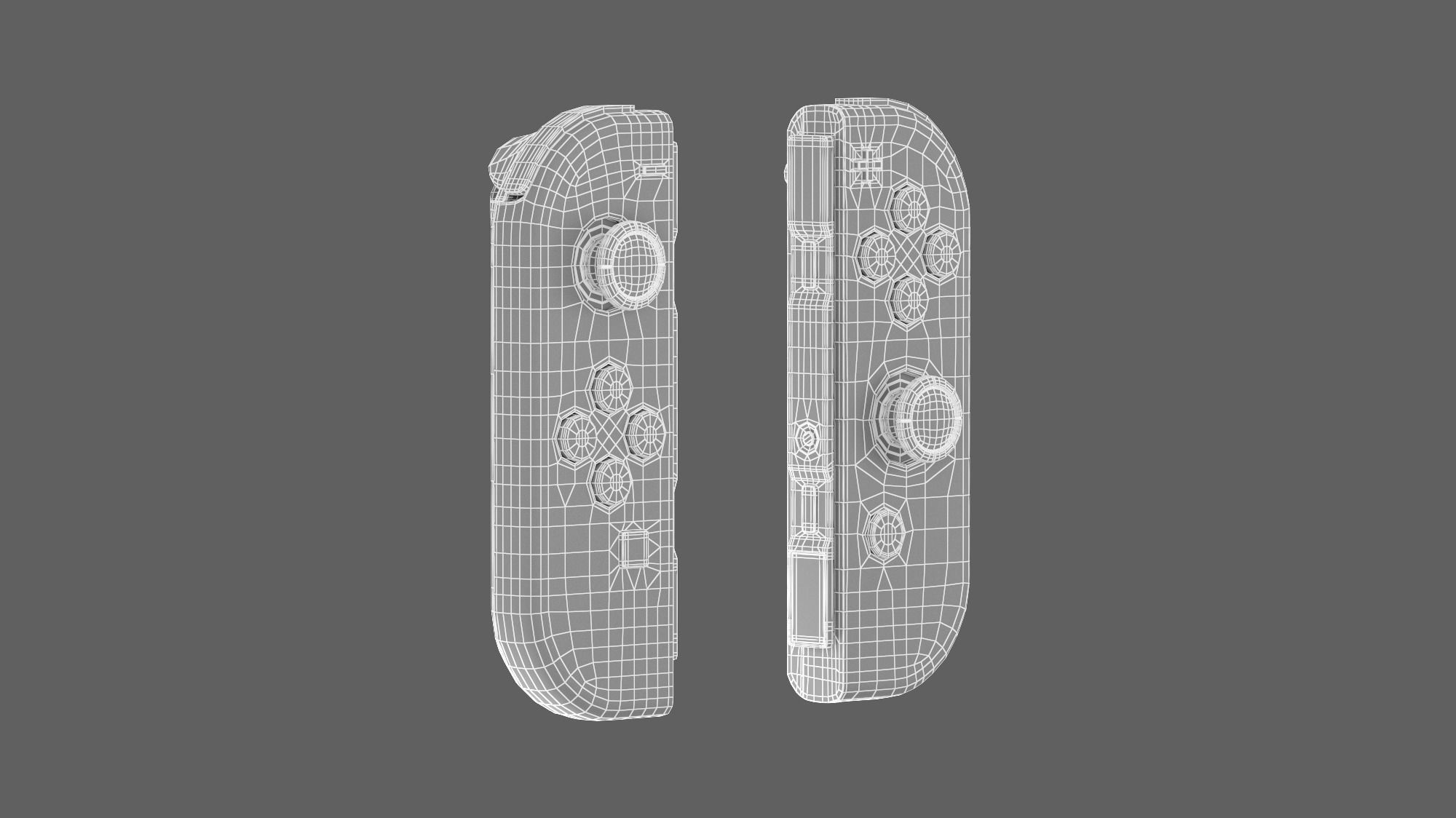 Nintendo Switch OLED Set 3D model_37