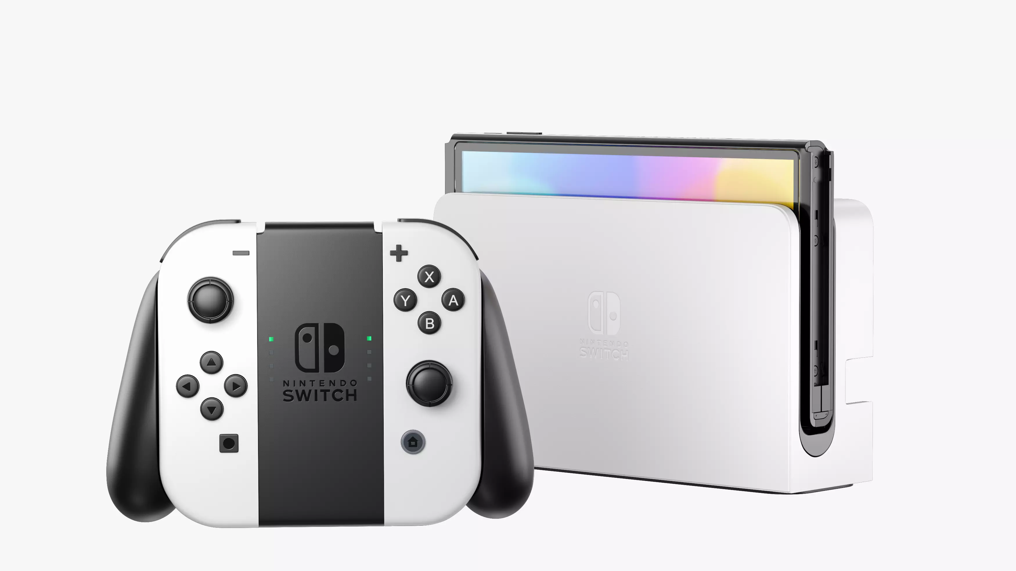 Nintendo Switch OLED Set 3D model_0