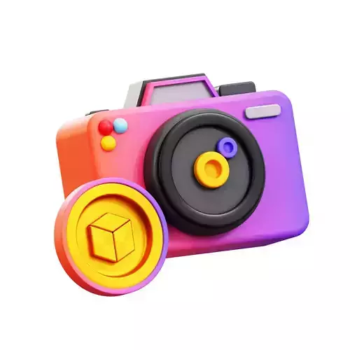 Nft Photography Low-poly 3D model