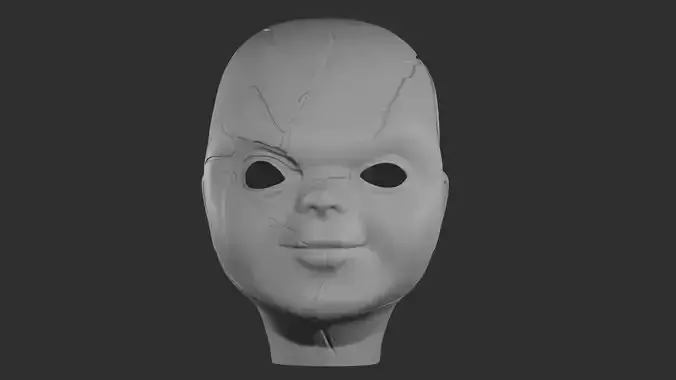 Chucky head for 3d impresion   3D print model