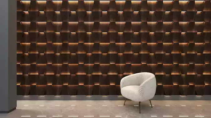 3d wall panel