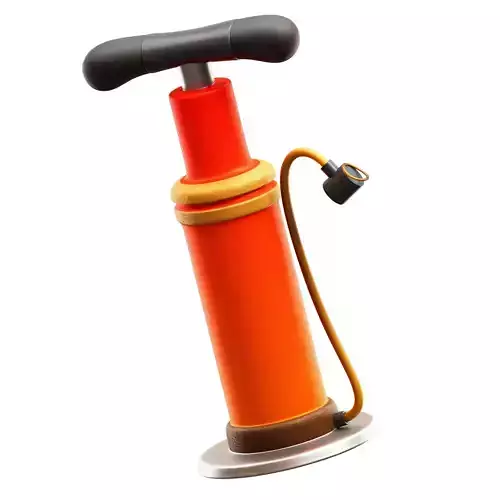 Air Pump Low-poly 3D model