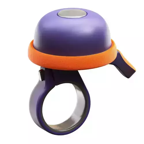 Cycle Bell Low-poly 3D model