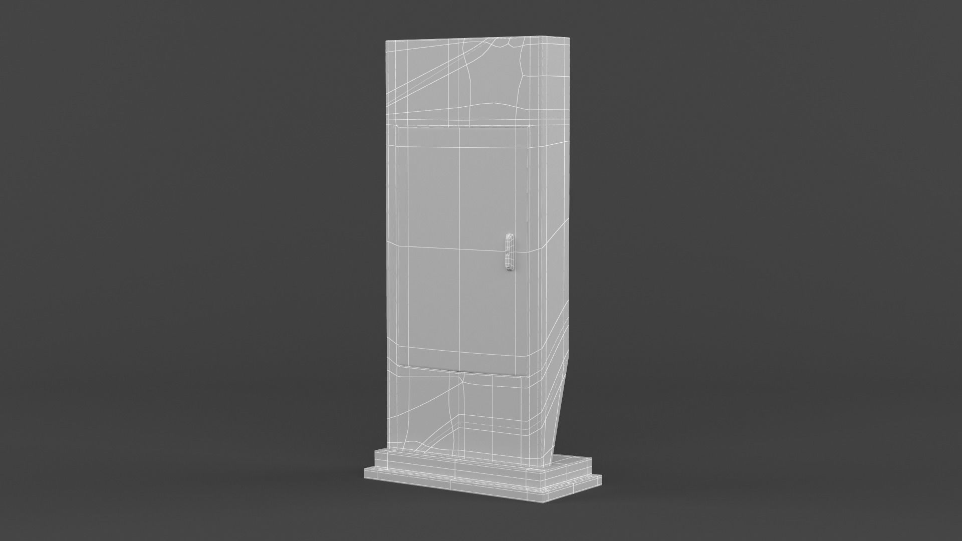Information Kiosk 3D model_10