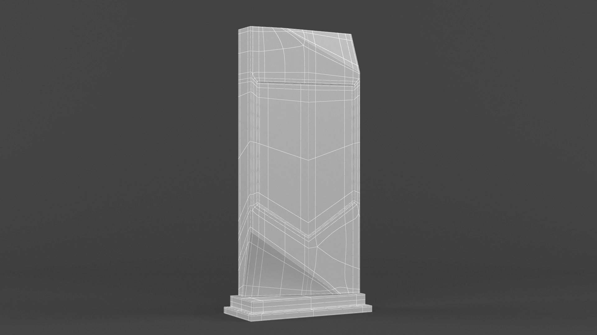 Information Kiosk 3D model_11