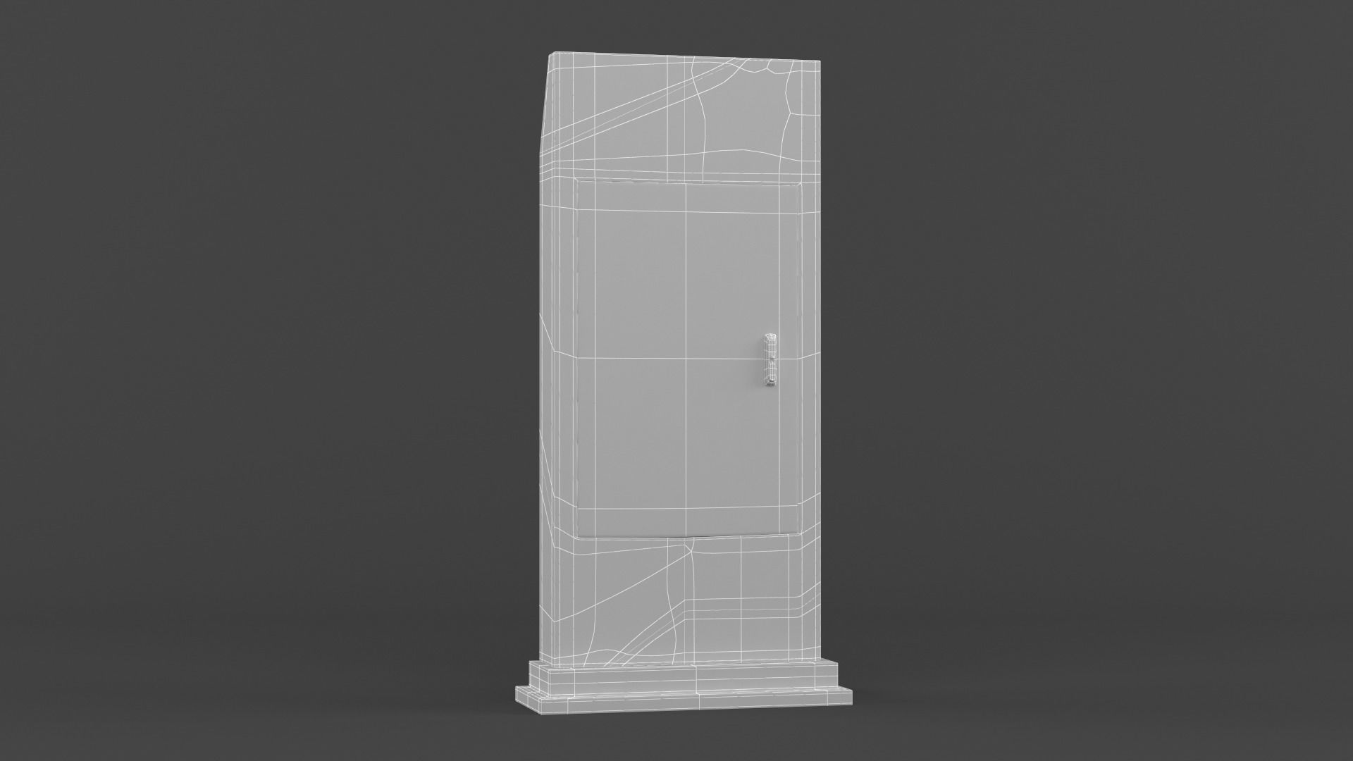 Information Kiosk 3D model_9