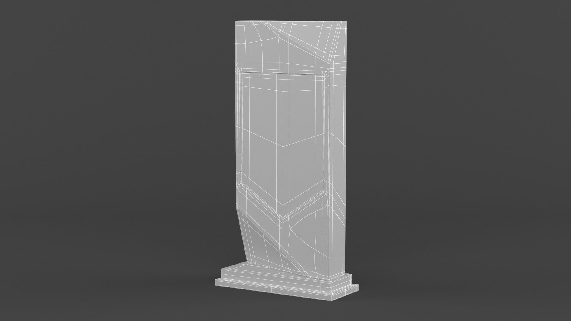 Information Kiosk 3D model_8
