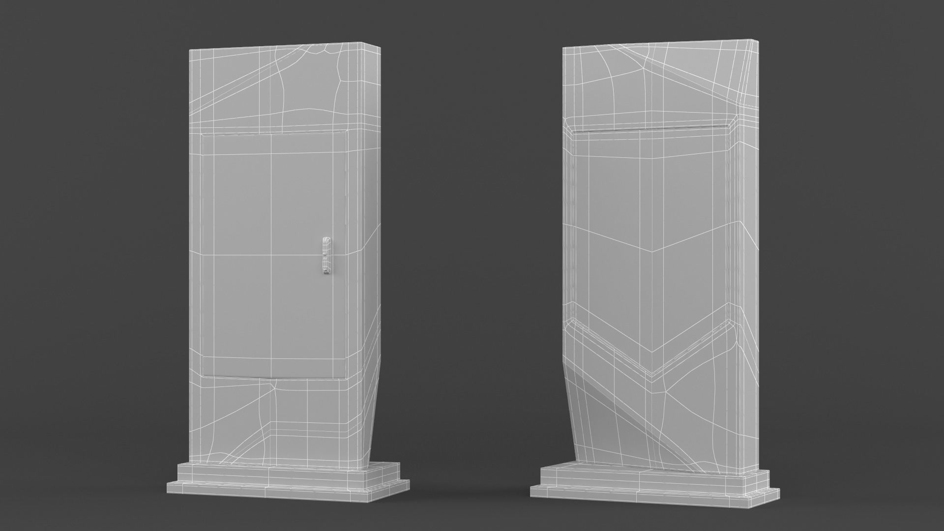 Information Kiosk 3D model_6