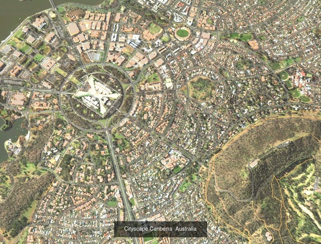 6 Cityscape in Australia 3D Model Collection_11