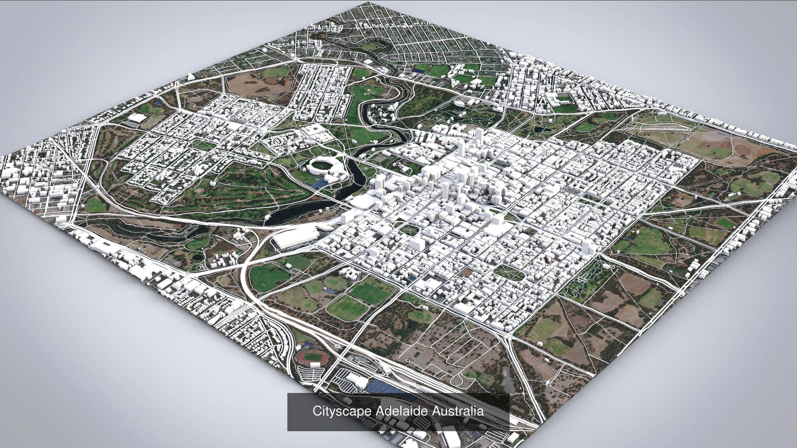 6 Cityscape in Australia 3D Model Collection_6