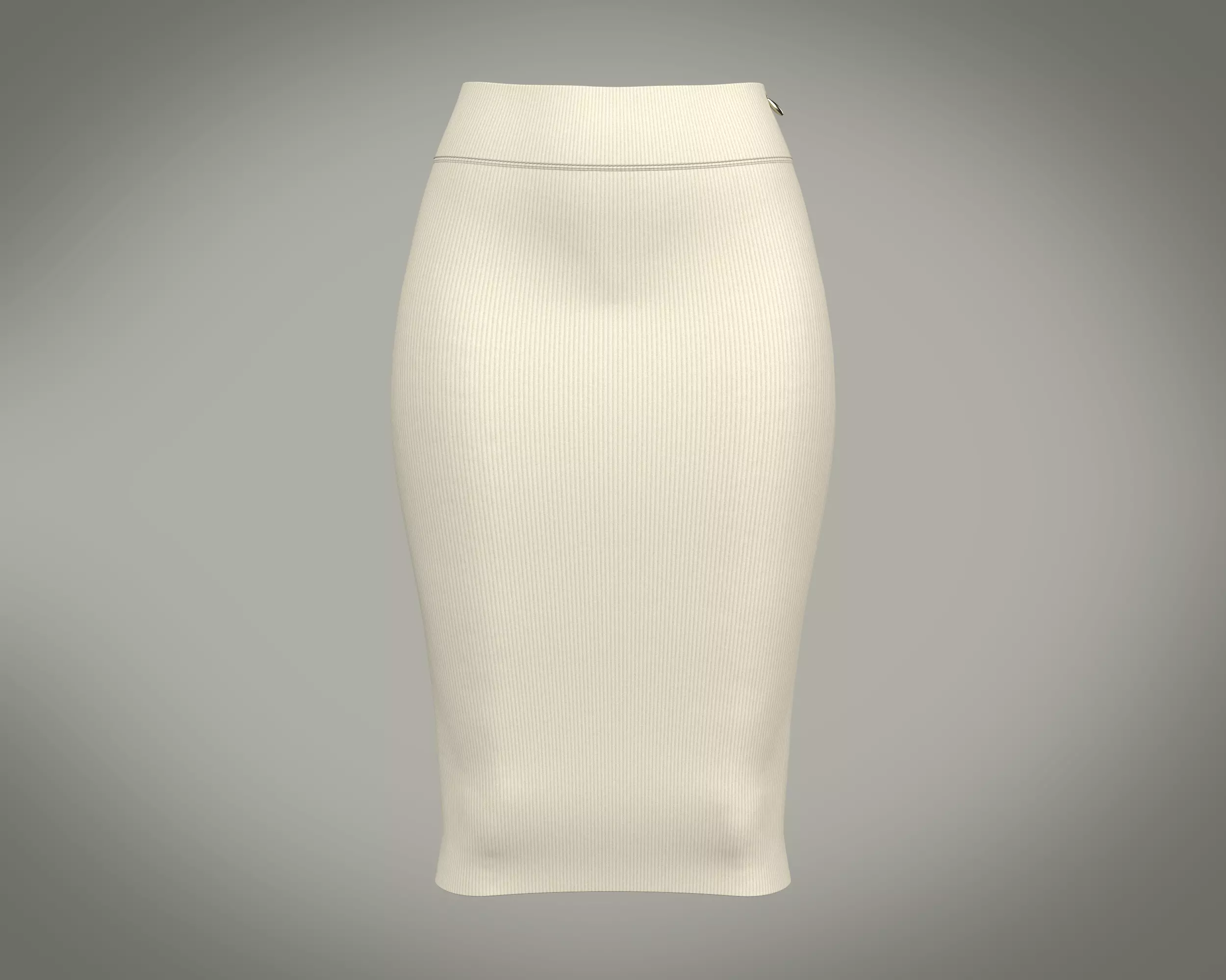 Ladies corporate skirt 3D model