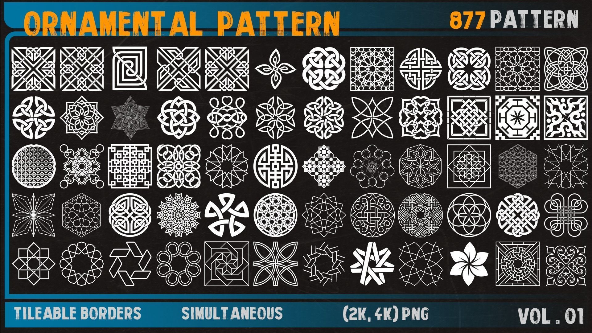 Ornamental pattern vol 01 Texture_5