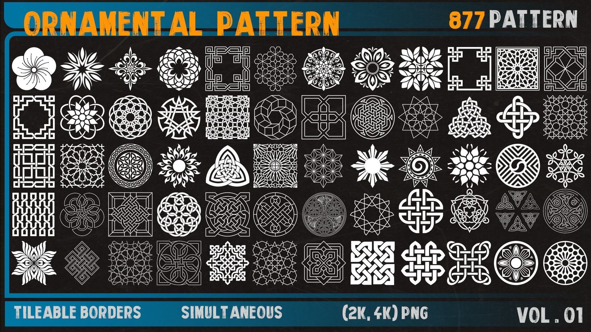 Ornamental pattern vol 01 Texture_4