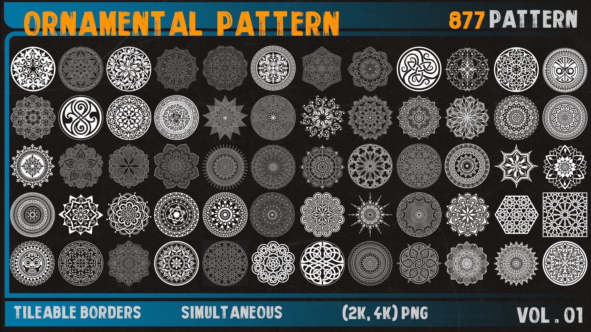 Ornamental pattern vol 01 Texture_2
