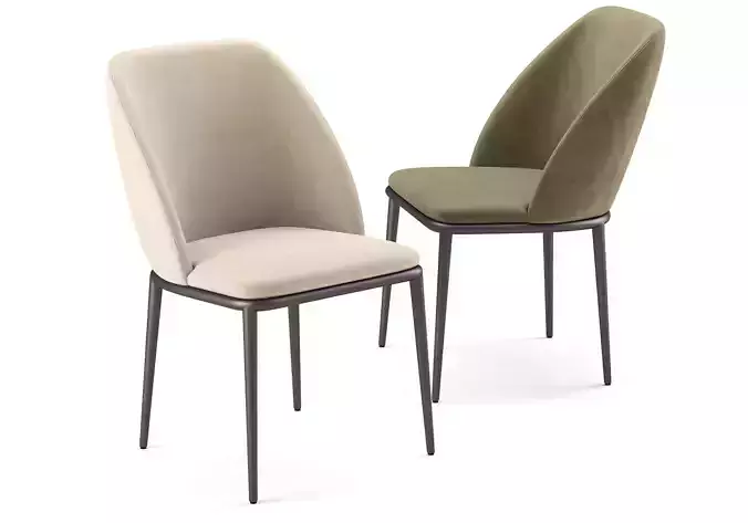Mariel Ml Cattelan Italia Chair 3D model