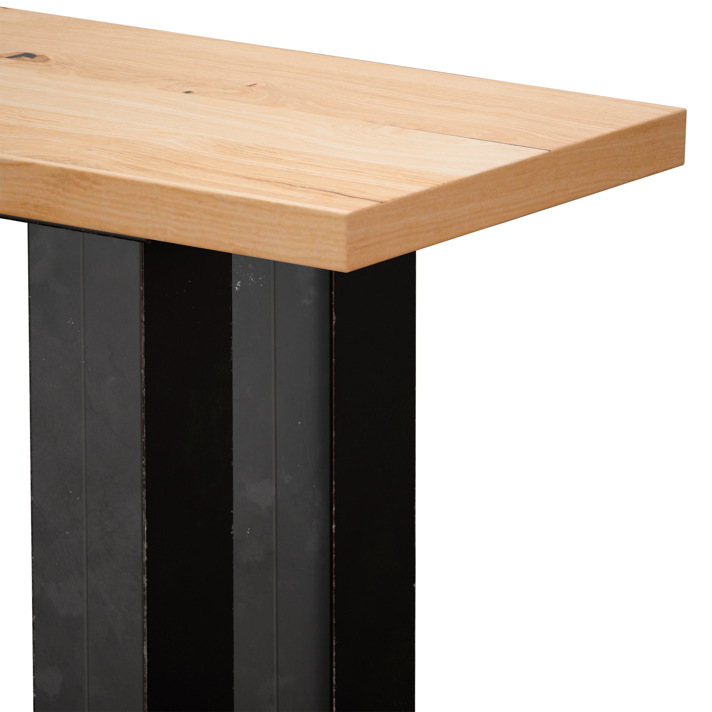 Console - side table Athens Oldwood 3D model_8