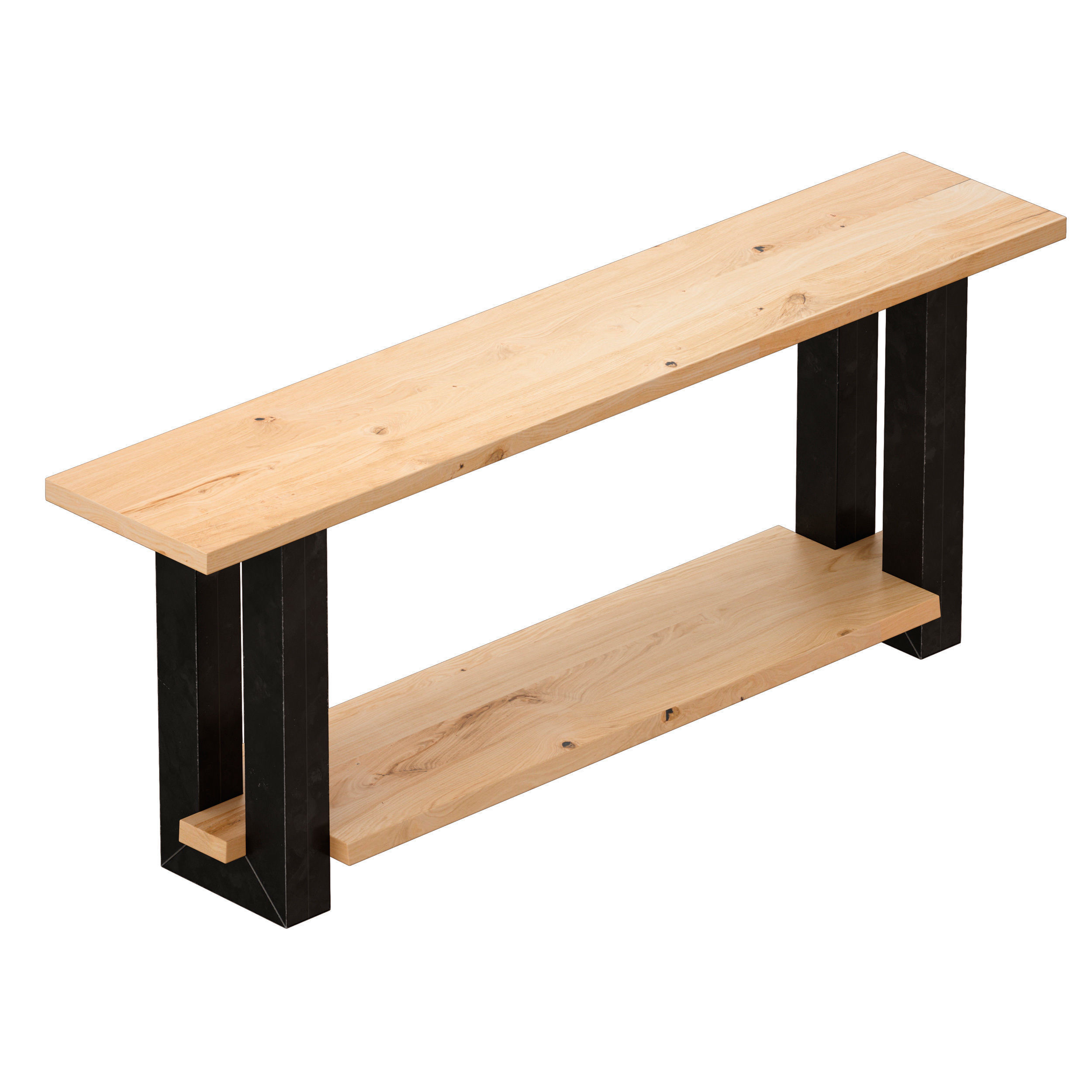 Console - side table Athens Oldwood 3D model_3