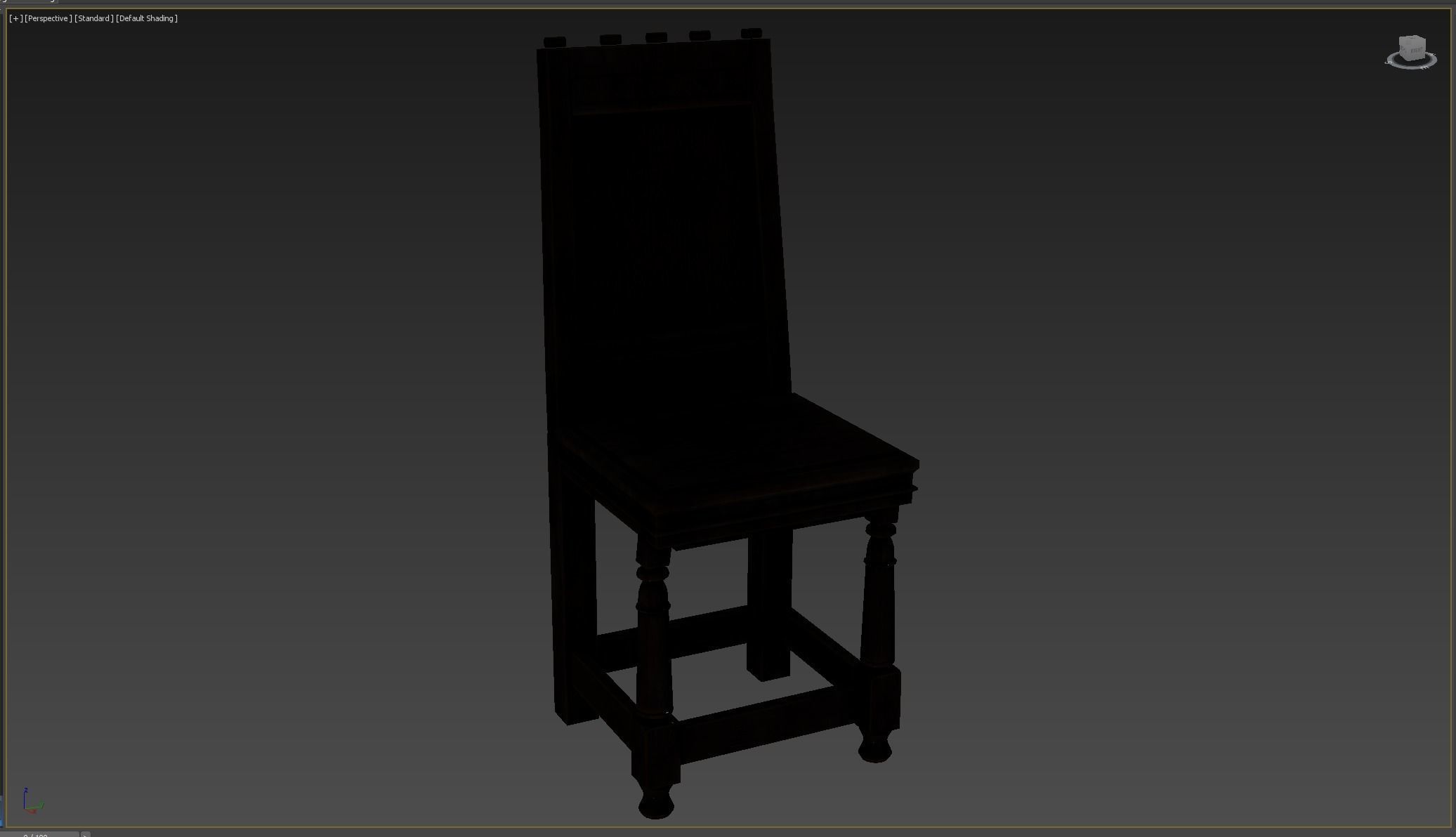 Medieval Rustic Low-poly 3D model_7